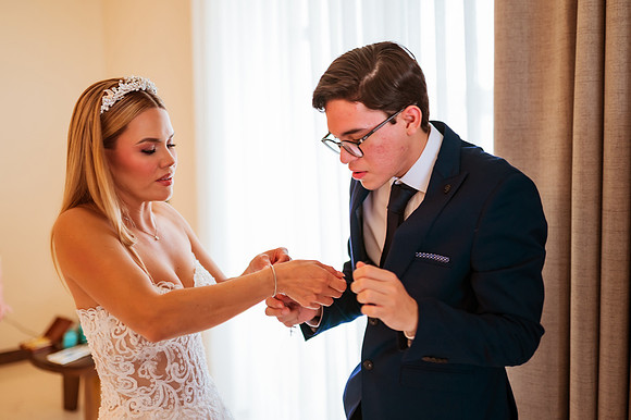Blanca y Giovanni Boda Costa Baja