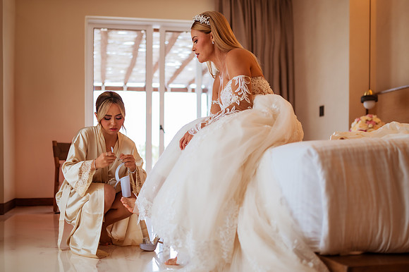 Blanca y Giovanni Boda Costa Baja